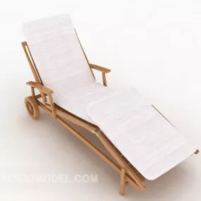 Modern Simple Lounge Chair Furniture 3d model
