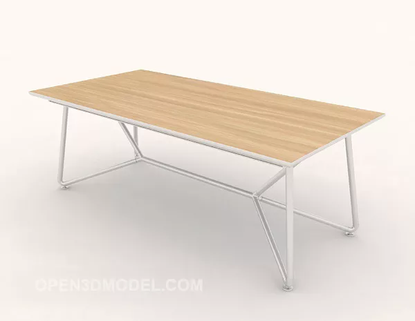 Modern Simple Table 3d model Modern Simple Table 3d model