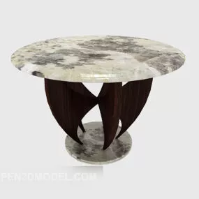 Modern Small Dining Table 3d model