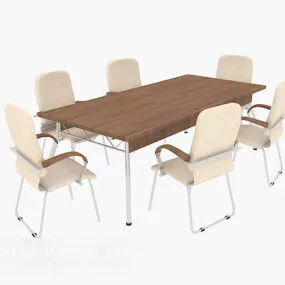 Modern Dinning Table 3d model