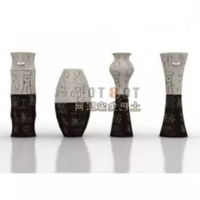 Modern Style Furnishings 3d model