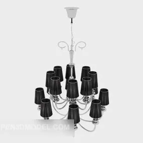 Modern Style Home Craft Chandelier 3d model