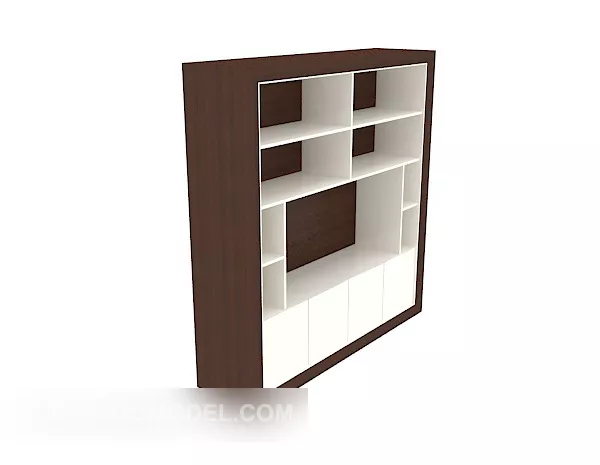 Modern Style Home Display Cabinet 3d model Modern Style Home Display Cabinet 3d model
