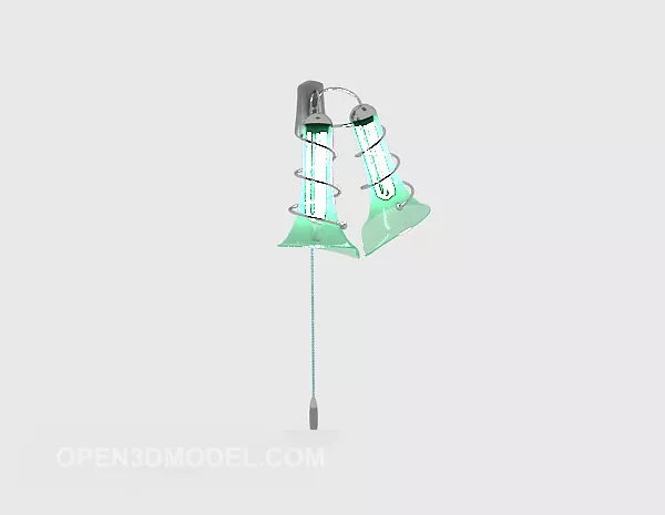 Modern Style Home Wall Lamp 3d model Modern Style Home Wall Lamp 3d model