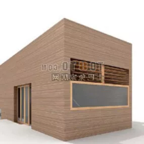 Modern Style Building 3d model