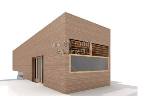 Modern Style Building 3d model Modern Style Building 3d model