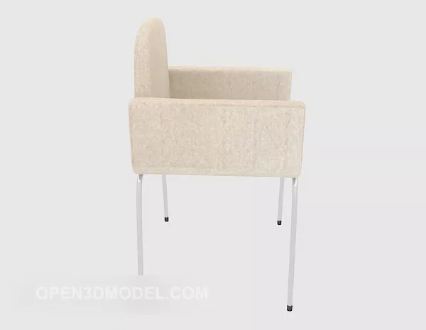 Modern Style Minimalist Dining Chair 3d model Modern Style Minimalist Dining Chair 3d model