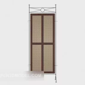 Modern Style Minimalist Screen 3d model