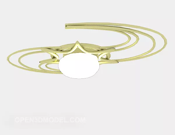 Modern Style Personality Ceiling Lamp 3d model Modern Style Personality Ceiling Lamp 3d model