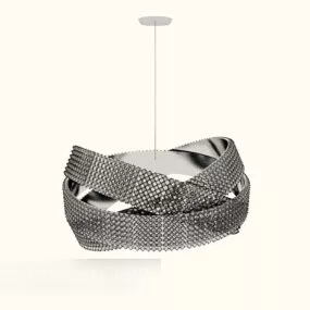 Modern Style Personality Chandelier 3d model