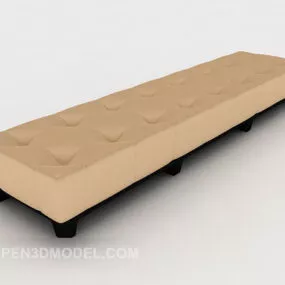 Modern Style Sofa Bench 3d model