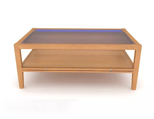 Modern Style Solid Wood Coffee Table 3d model Modern Style Solid Wood Coffee Table 3d model