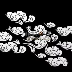 Modern Style Wall Painting 3d model