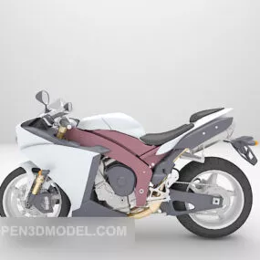 Super Bike Motorcycle 3d model