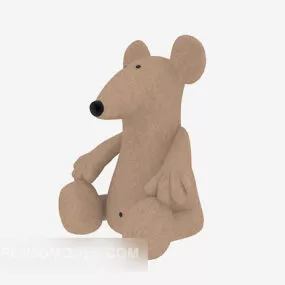 Mouse Doll Stuff Toy 3d model
