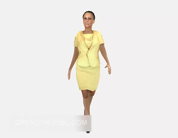 Japanese Girl Character Mizuyu 3d model