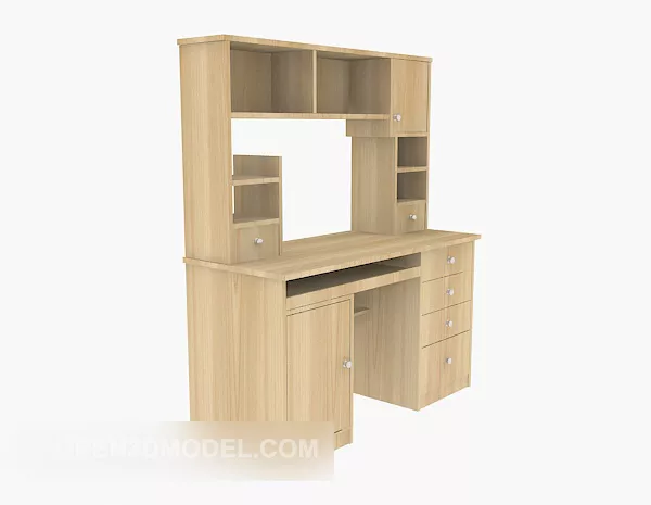 Multi-functional Bookcase 3d model Multi-functional Bookcase 3d model