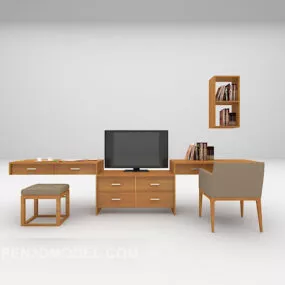 Multi-functional Office Desk 3d model