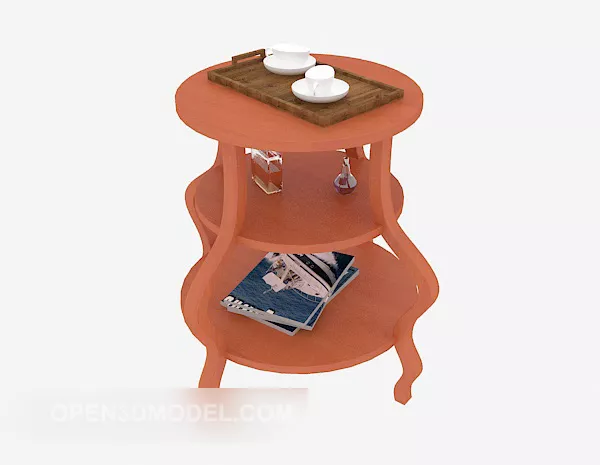Multi-storey Sofa Side Table 3d model Multi-storey Sofa Side Table 3d model