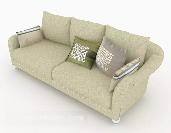 Multiplayer Home Sofa 3d model Multiplayer Home Sofa 3d model