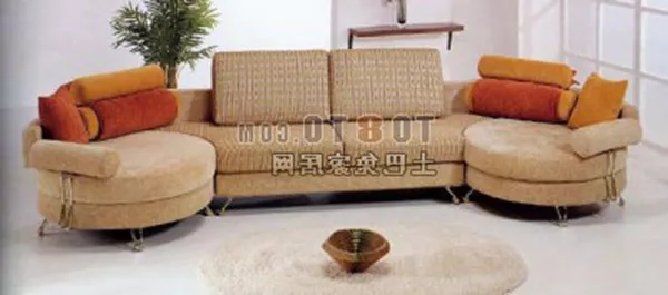 Multiplayer Sofa Brown Leather 3d model Multiplayer Sofa Brown Leather 3d model