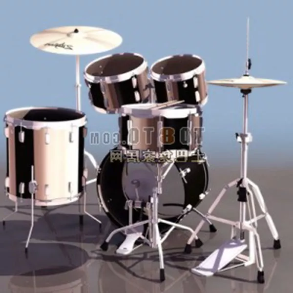 Instrument Single Drum 3d model
