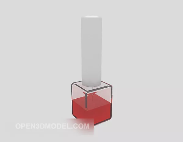 Nail Polish As Supplies 3d model Nail Polish As Supplies 3d model