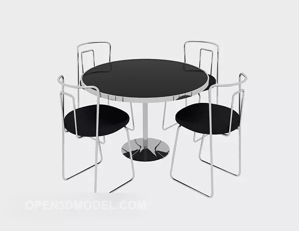 Coffee Table And Chair 3d model Coffee Table And Chair 3d model
