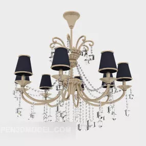 Neo-classical Chandelier 3d model