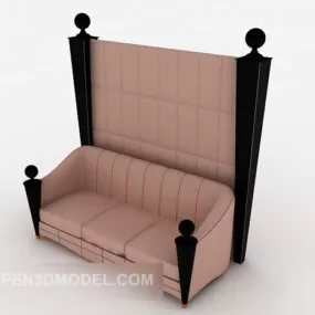 Neo-classical Multiplayer Sofa 3d model