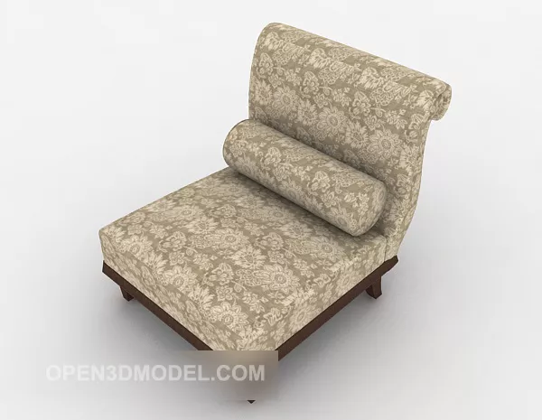 Neo-classical Single Sofa 3d model Neo-classical Single Sofa 3d model