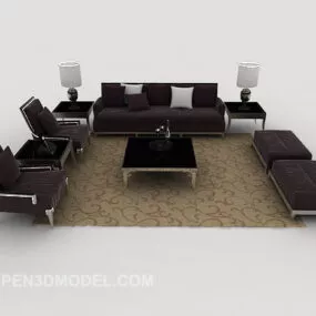 Neoclassical Style Sofa Sets 3d model