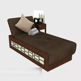Chinese Fashion Simple Lounge Chair 3d model