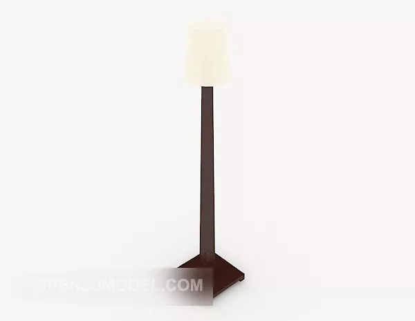 New Chinese Floor Lamp Wooden 3d model New Chinese Floor Lamp Wooden 3d model