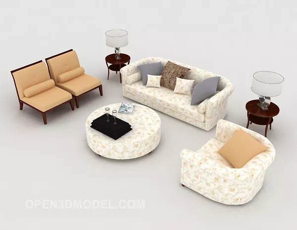 Fantasy Pattern Decoration 3d model