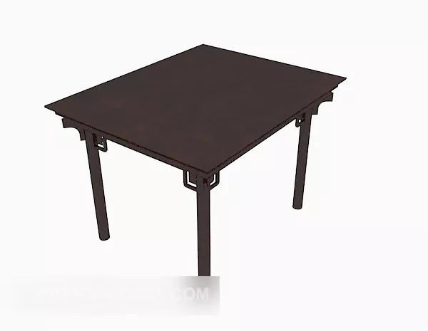 New Chinese Home Dining Table 3d model New Chinese Home Dining Table 3d model