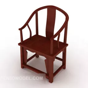 Chinese Home Home Chair 3d model