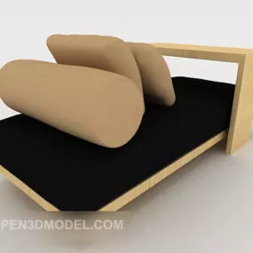 New Chinese Home Sofa Chair 3d model