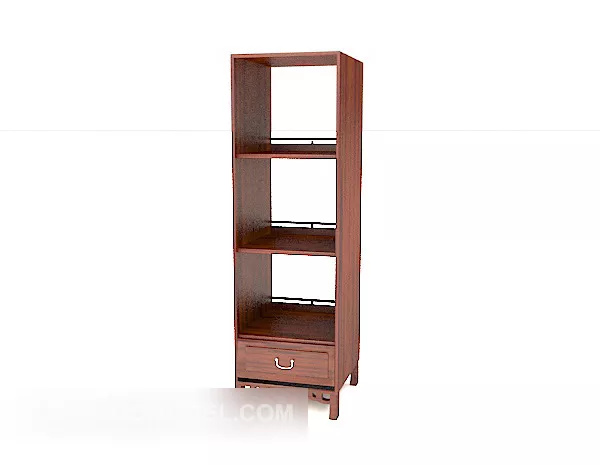 Modern Chinese Minimalist Display Cabinet 3d model Modern Chinese Minimalist Display Cabinet 3d model