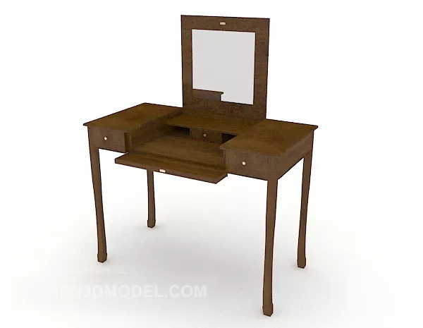 New Chinese Minimalist Dresser 3d model New Chinese Minimalist Dresser 3d model