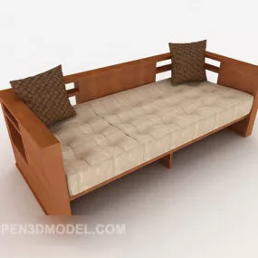 New Chinese Multiplayer Sofa 3d model