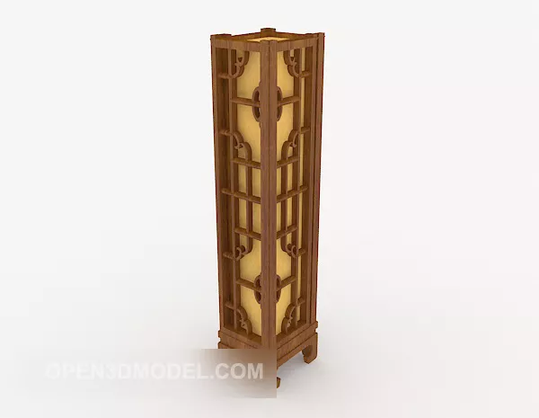 Chinese Floor Lamp Traditional 3d model Chinese Floor Lamp Traditional 3d model