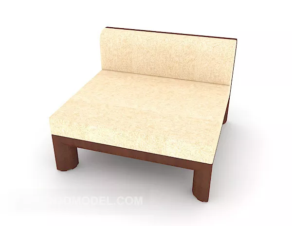 Modern Chinese Simple Lounge Chair 3d model Modern Chinese Simple Lounge Chair 3d model