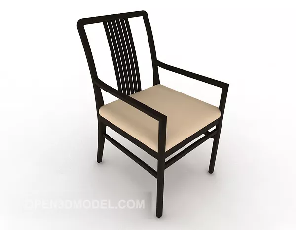 Antique Chinese Style Home Chair 3d model Antique Chinese Style Home Chair 3d model