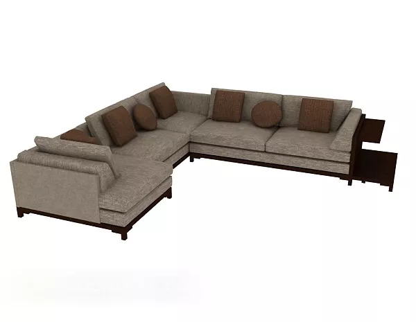 New Chinese Style Home Sofa 3d model New Chinese Style Home Sofa 3d model