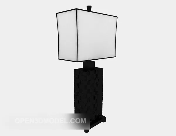 Chinese Style Simple Table Lamp 3d model Chinese Style Simple Table Lamp 3d model