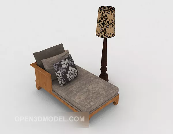Chinese Wooden Sofa Chair Chair 3d model Chinese Wooden Sofa Chair Chair 3d model