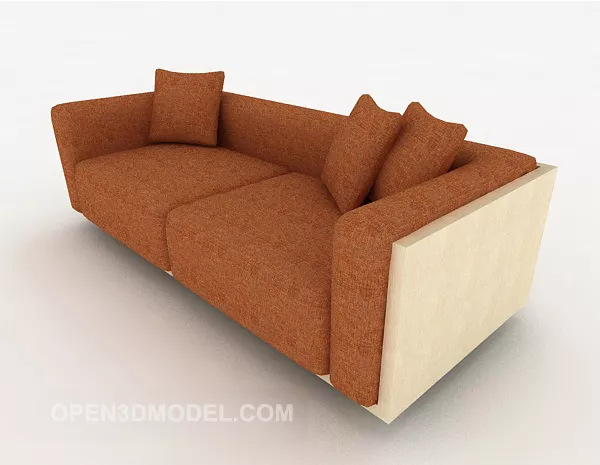 New Urban Double Sofa 3d model New Urban Double Sofa 3d model