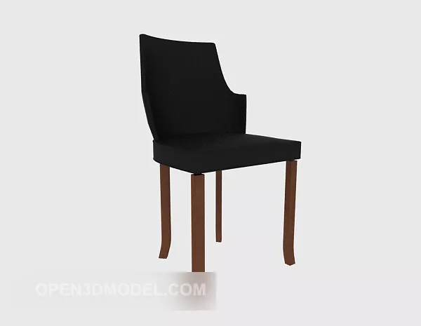 No Armrail Home Chair 3d model No Armrail Home Chair 3d model