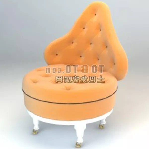 Armrest European Sofa 3d model Armrest European Sofa 3d model